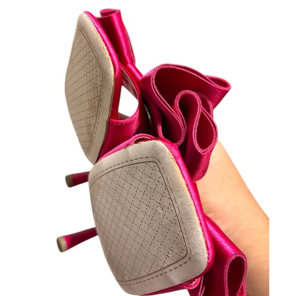 Jessica Simpson Anbrenne Sandal Heels In Candy Pink Flirty  Coquette Size 8.5M - Picture 8 of 12